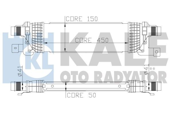 KALE OTO RADYATÖR Starpdzesētājs 346800